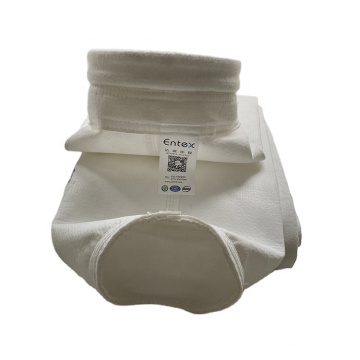 Polyester PE High Efficiency Needle Punched Felt Nonwoven Fabric Filter Dust Collector Filter Bag for Cement Plant Mill Industry